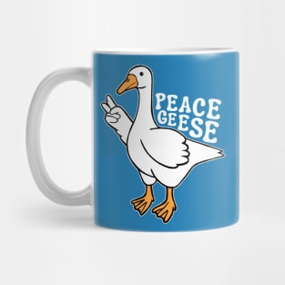 Peace Geese Silly Goose Mug
